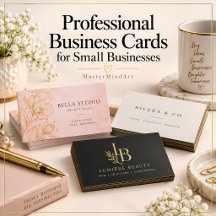 Professional Business Cards for Small Businesses