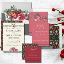 Holiday Wedding at the Lodge