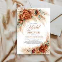 Terracotta, Burgundy, Pampas and Eucalyptus