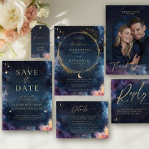 Celestial Gift Midnight Blue Wedding