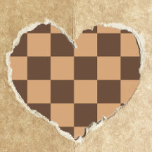 Vintage Checkered in Warm Browns
