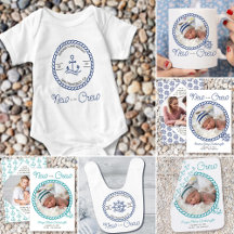 Nautical Birth Announcement - New to the Crew
