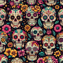 Sugar Skull Blossoms 