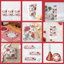 Christmas Poinsettia Pattern