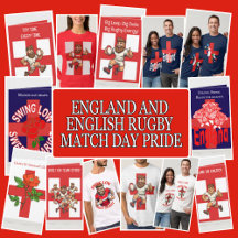 ENGLAND AND ENGLISH RUGBY MATCH DAY PRIDE