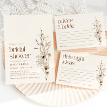 Wildflower Garden Blooms Bridal Shower Suite
