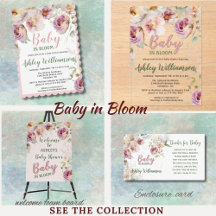 BABY IN BLOOM BABY GIRL SHOWER