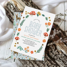 Rustic Woodland Forest Baby Shower