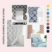 Coastal Seashell Home & Living Collection