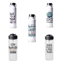 Literary Water Bottles – Stay Hydrated While Readi