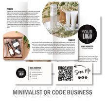 Scan Me QR Code and Logo Templates