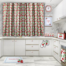 Red Cherries Farmhouse Chic Kitchen Collection