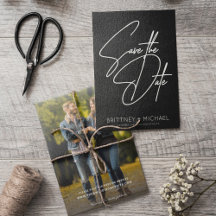 Handwritten Save the Date