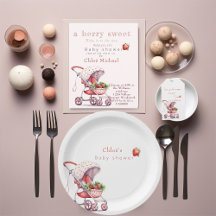 Strawberry baby shower 