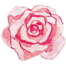 Pink Watercolor Rose Wedding Collection