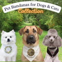 Pet Bandanas for Dogs and Cats