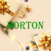 Horton Name T-Shirt