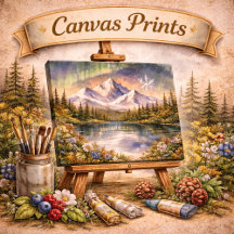 Alaska Themed Canvas Prints