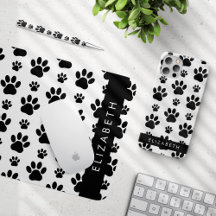 Pattern Of Black Paws - Home Decor Collection