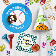 Kids Sports Themed Birthday Party 