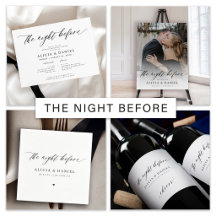Elegant the night before wedding rehearsal dinner 