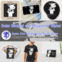 Saint Michael and Dragon (in White)