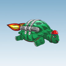 Rocket Turtle Party Supplies Collection