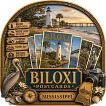 Biloxi Mississippi Postcards/Gifts