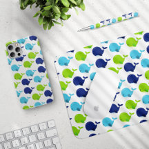 Pattern Of Whales - Home Decor and Accessories