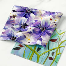 Watercolor Floral & Abstract Botanical Fabrics 