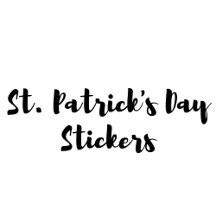 St. Patrick's Day Stickers