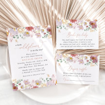 Colorful Flowers Baby Shower Collection