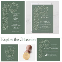 Floral Arch Modern Elegant Line Wedding Collection