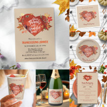 Give Thanks With Grateful Heart Brown