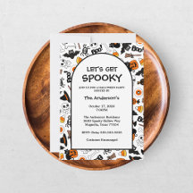 Cute Spooky Halloween Black and Orange Collection