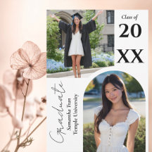 Trendy Modern Graduation Party invites & more