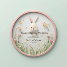 Sweet Bunny Meadow Birthday Party