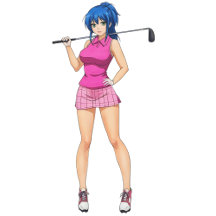 Golf Girl Anime Pinup