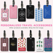 Personalized Monogrammed Travel Accessories