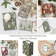 Christmas Gnomes Woodland Collection