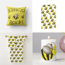 Honey Bee Bumblebee Bed and Bath Collection