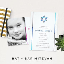 Bar + Bat Mitzvah Invitations