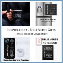 Inspirational Bible Verse Gifts    Jeremiah 29:11