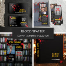 Author Marketing: Blood Spatter
