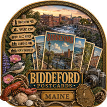 Biddeford Maine Postcards/Gifts