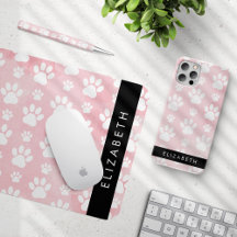 Paws, Pink Watercolors - Home Decor Collection