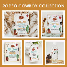 First Rodeo Cowboy Birthday