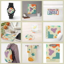 Pastel Colors Abstract Shapes 