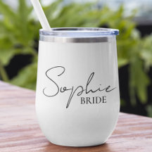 Personalized Bride  Bridesmaid   Maid Of Honor