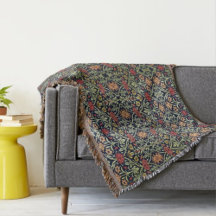 Throw Blankets William Morris Patterns
